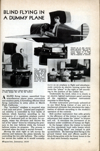 Illustration for article titled 12 Mechanical Flight Sims from Aerospace's Analog Era